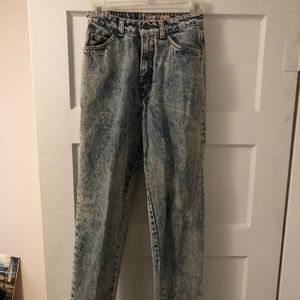 Vintage Acid Wash Gap High Waisted Jeans